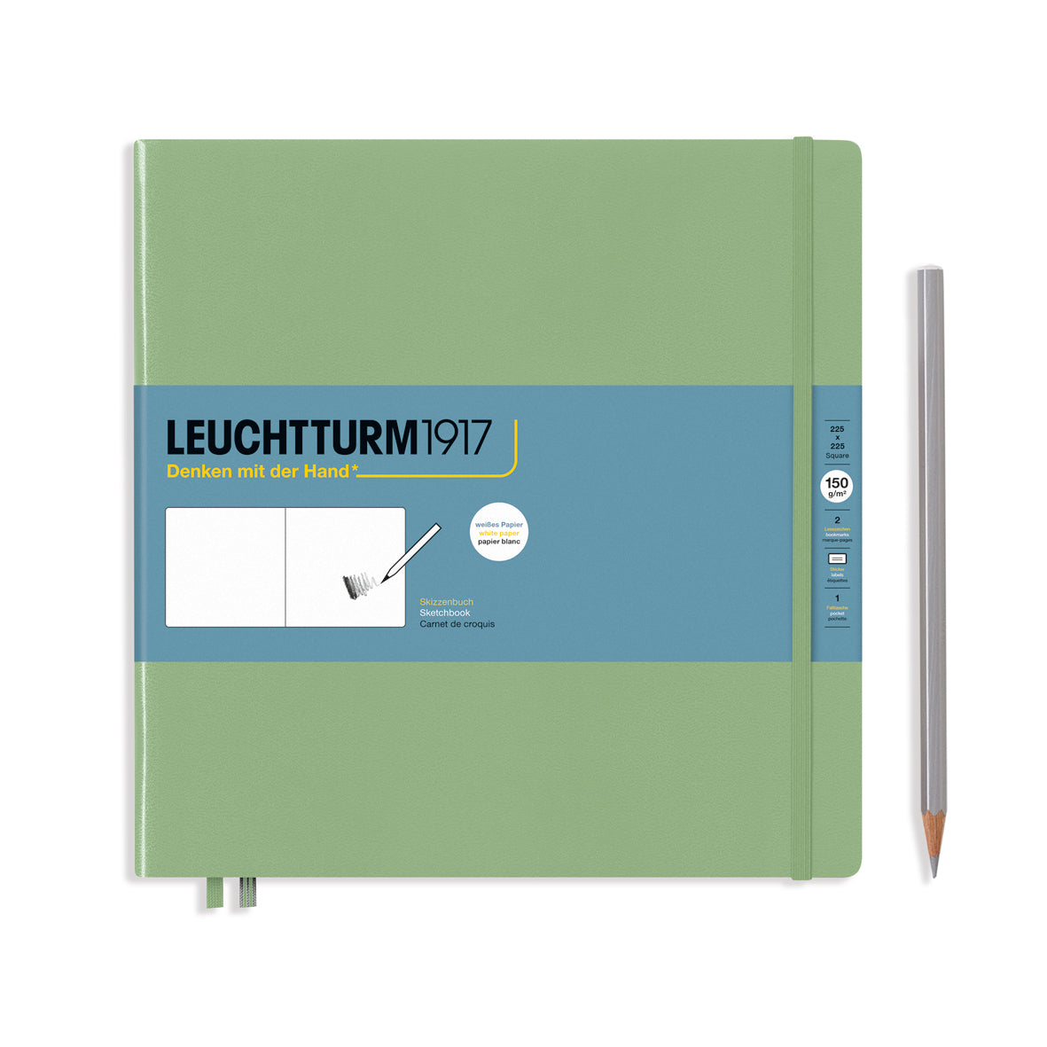 Sage Square Sketchbook · Leuchtturm1917