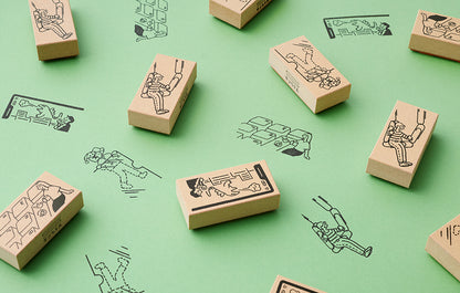 Smartphone Rubber Stamp · Sanby