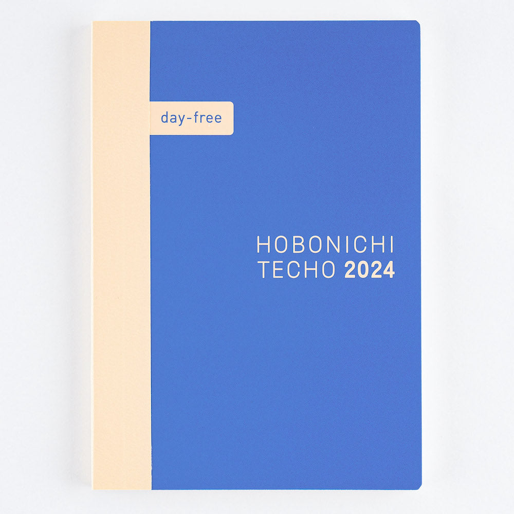 2024 Hobonichi Techo Day-Free Book A6 size [Monthly/Jan start/Mon start]