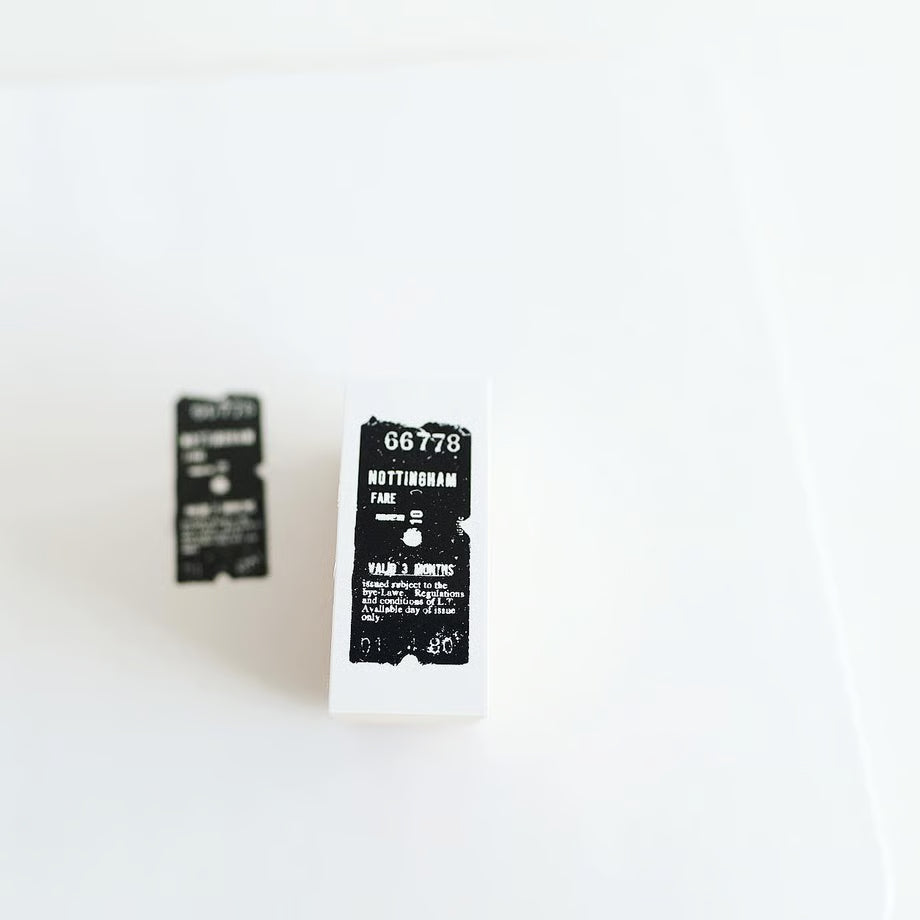 Ticket Rubber Stamp · Yohaku