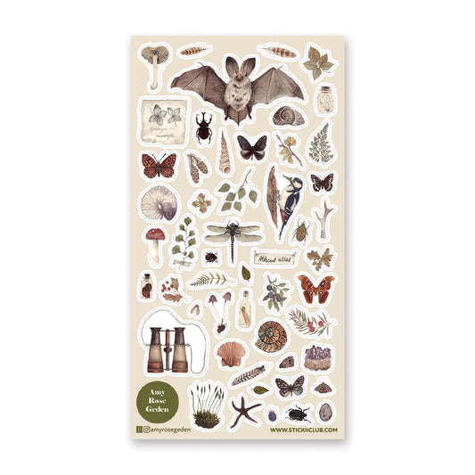 The Naturalist Sticker Sheet · STICKII