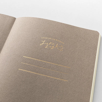 Sweets & Animals Yuru Log B6 Notebook · Midori