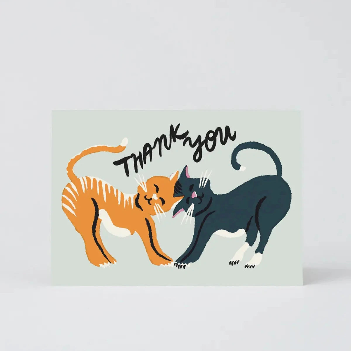 Thank You Cats Greetings Card · Wrap