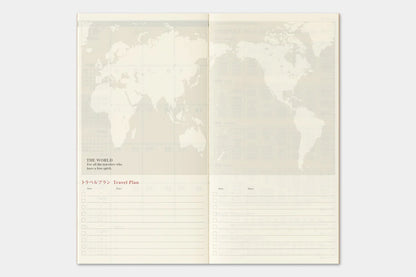 2027 TRAVELER'S Diary Monthly (Regular Size)