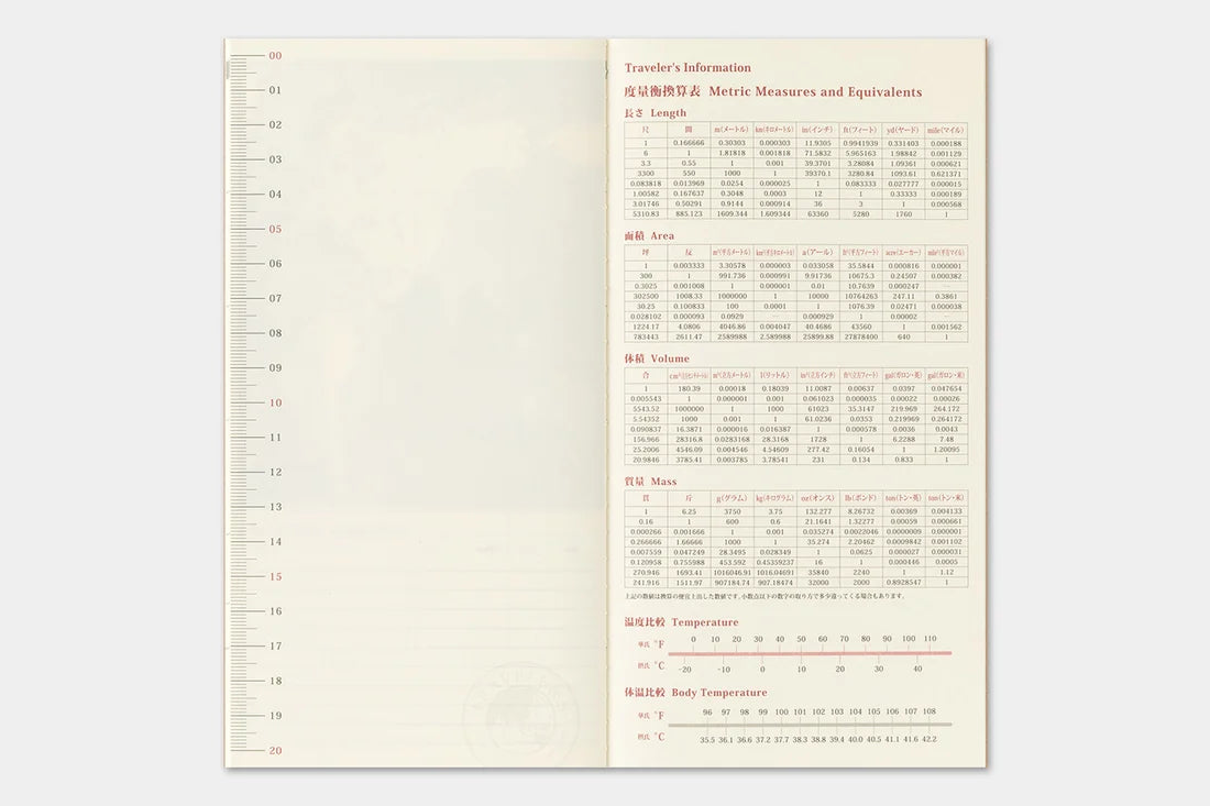 2027 TRAVELER'S Diary Monthly (Regular Size)