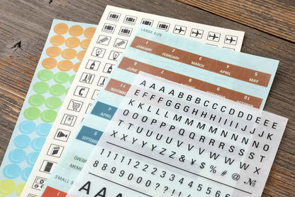 2027 TRAVELER'S Diary Sticker Set