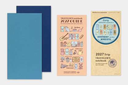 2027 TRAVELER'S Diary Weekly + Memo (Regular Size)
