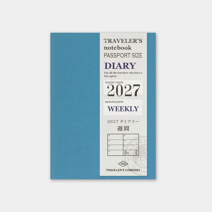 2027 TRAVELER'S Diary Weekly (Passport Size)