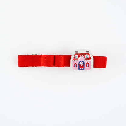 Yumi Kitagishi Book Band with Charm (White Cat) · Hobonichi