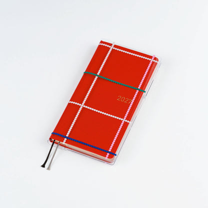 Hobonichi Yoshie Watanabe Dotted Plaid Weeks Clear Cover《Weeks Clear Cover》