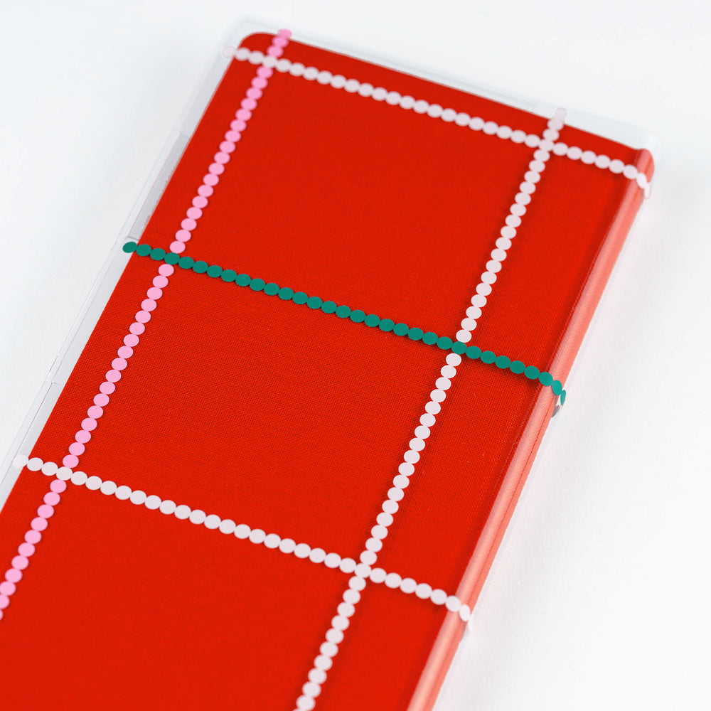 Hobonichi Yoshie Watanabe Dotted Plaid Weeks Clear Cover《Weeks Clear Cover》