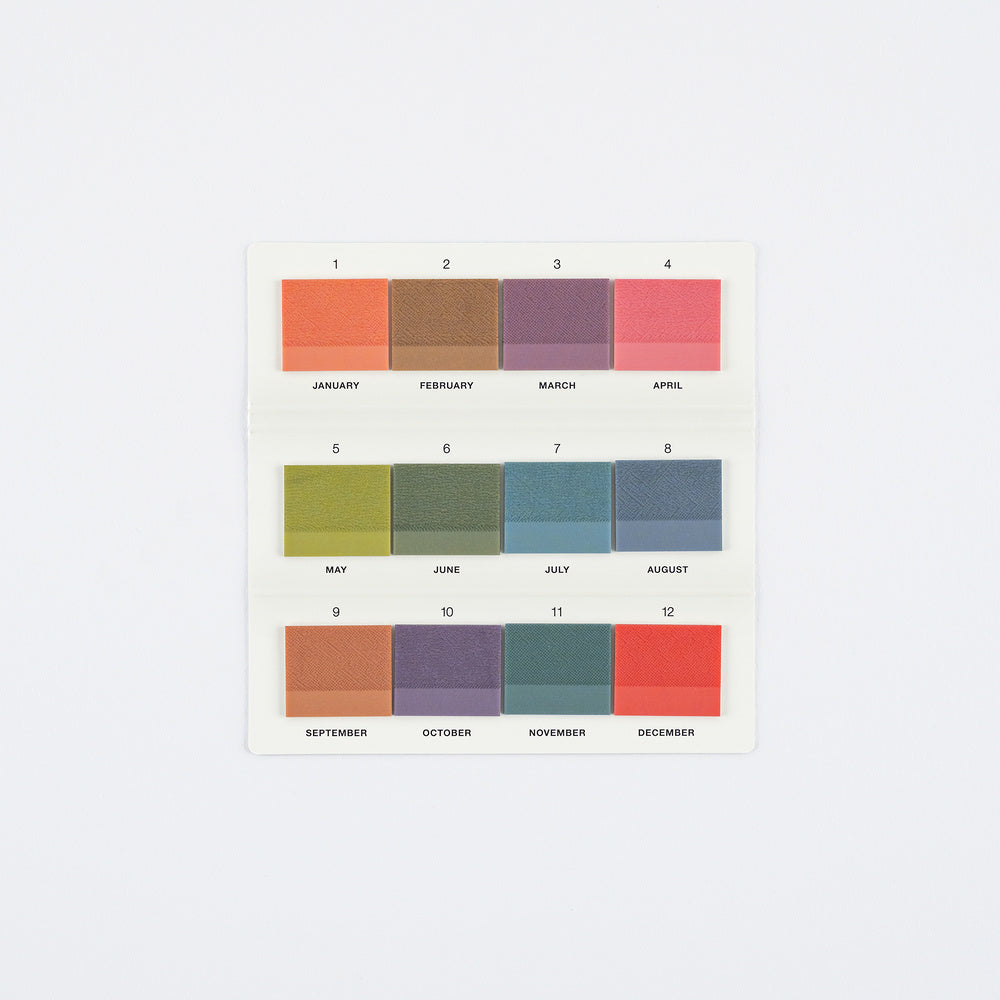TSUKI no IRO: Translucent Sticky Notes (Square Tiles) · Hobonichi