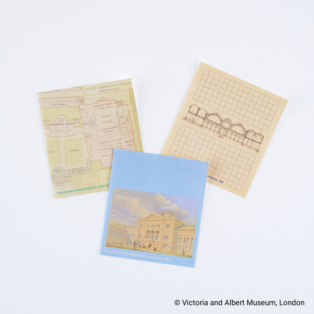V&A Series: South Kensington Museum Sticky Notes · Hobonichi
