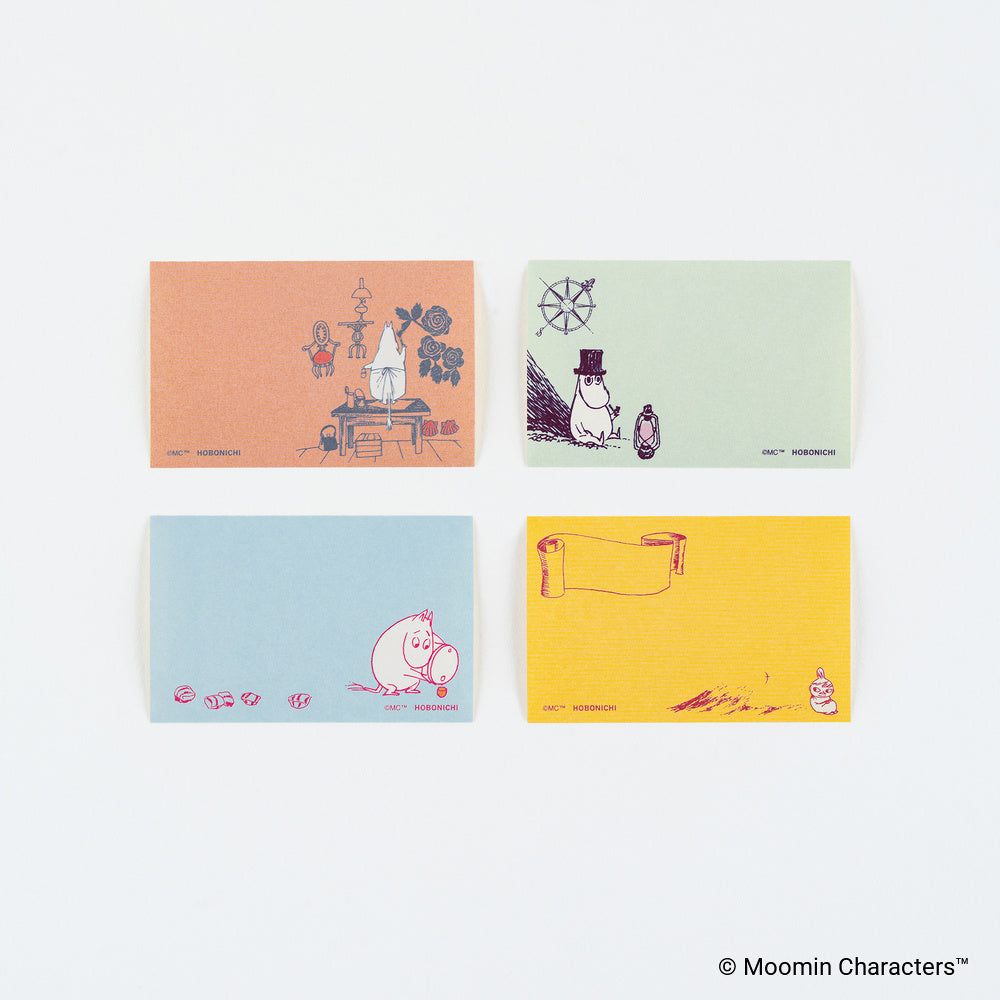 Moomin Sticky Note Roll (Moomin Family’s Island Life) · Hobonichi
