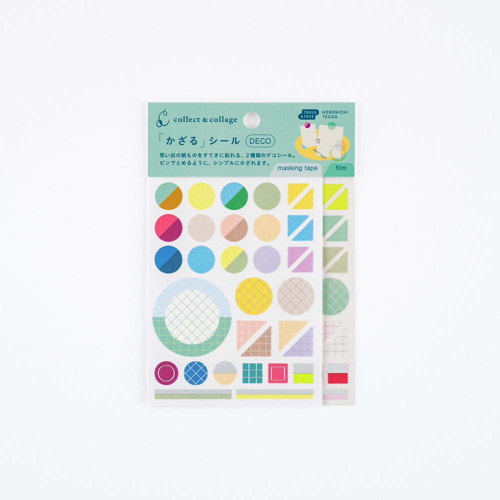 Collect & Collage: Collage Stickers (Deco) · Hobonichi