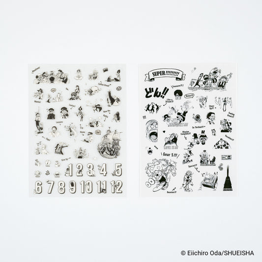 ONE PIECE magazine: One Piece Sticker Set (Daily / SUPER!!!) · Hobonichi
