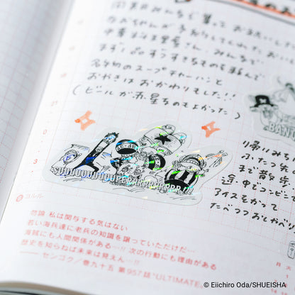 ONE PIECE magazine: One Piece Sticker Set (Daily / SUPER!!!) · Hobonichi
