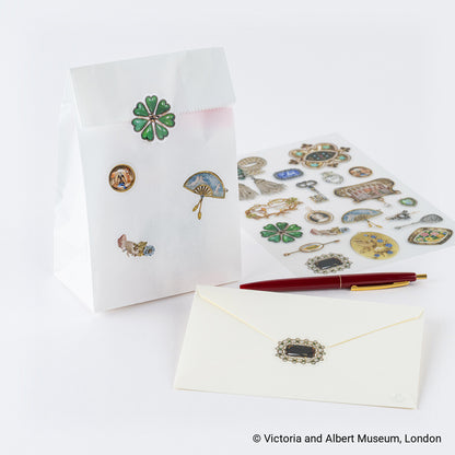 V&A Series: Almost Actual-Size Jewellery Stickers · Hobonichi