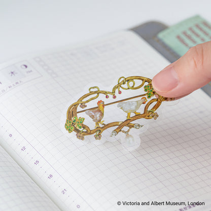 V&A Series: Almost Actual-Size Jewellery Stickers · Hobonichi