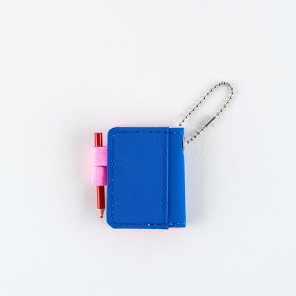 Hobonichi Techo Mini Keychain《Blue x Pink》