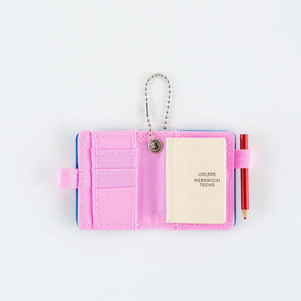 Hobonichi Techo Mini Keychain《Blue x Pink》