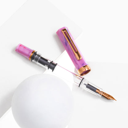 TWSBI ECO Fluorite Purple w/Bronze Fountain Pen《Extra Fine》