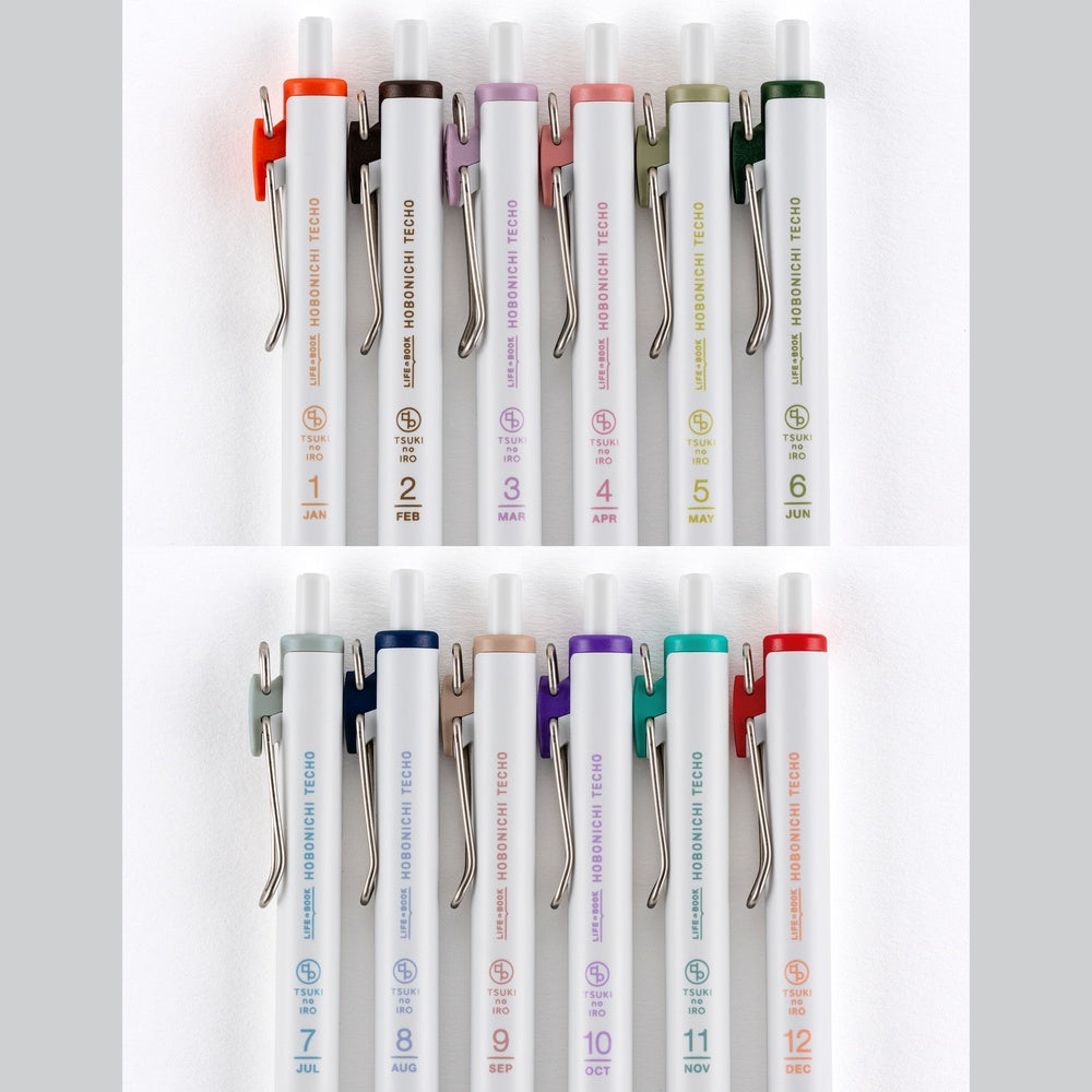 Hobonichi TSUKI no IRO: Uniball One Set with Case