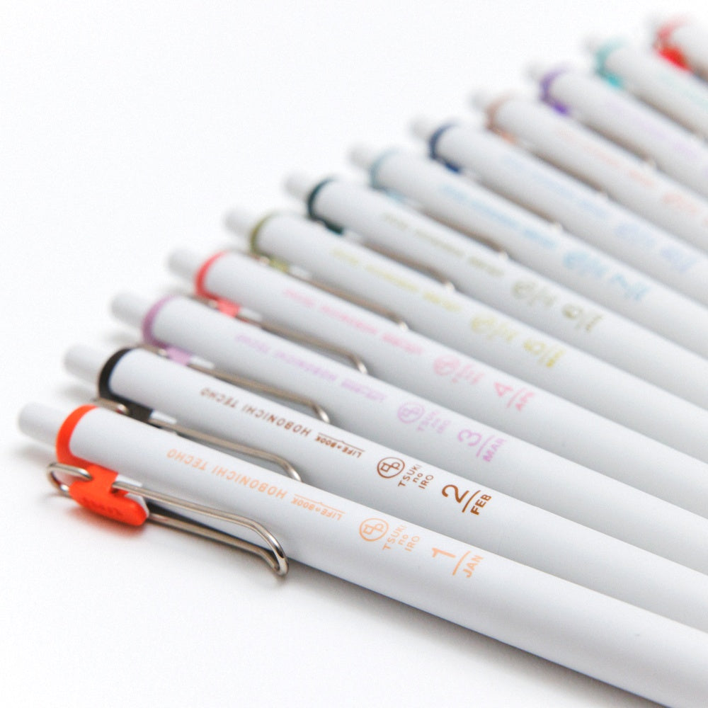 Hobonichi TSUKI no IRO: Uniball One Set with Case