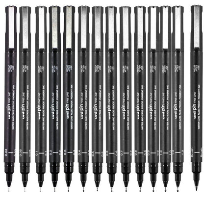 Uni-Ball PIN Fineliner Drawing Pens · Uni-Ball