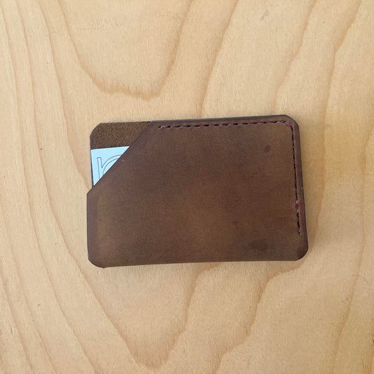 Soba Studio 3 Slot Leather Wallet