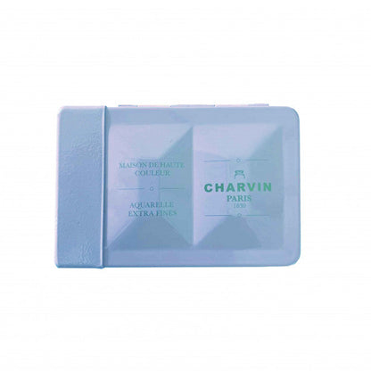 Aquarelle Extra Fine 12 Half Pans Bleue Watercolor Box with Reservoir · Charvin Arts