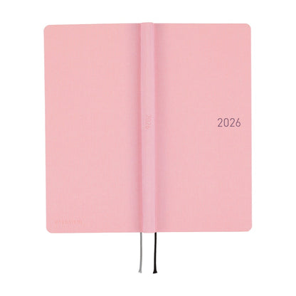 2026 Hobonichi English Weeks / Colors: Strawberry Milk《January Start | English》