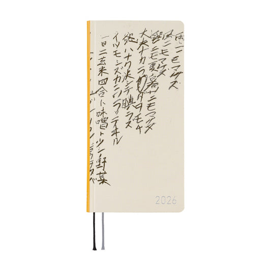 2026 Hobonichi English Weeks / Yuichi Inoue: Amenimo Makezu《January Start | English》