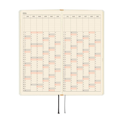 2026 Hobonichi English Weeks / Yuichi Inoue: Amenimo Makezu《January Start | English》