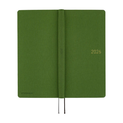 2026 Hobonichi English Weeks Mega / Colors: Antique Green《January Start | English》