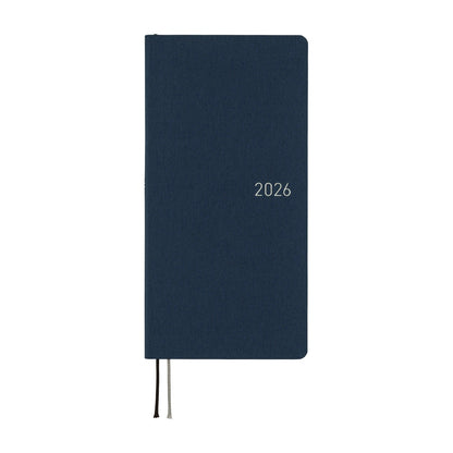 2026 Hobonichi English Weeks Mega / Colors: Cosmo Blue《January Start | English》