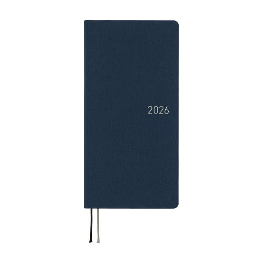 2026 Hobonichi English Weeks Mega / Colors: Cosmo Blue《January Start | English》