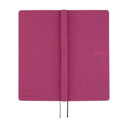 2026 Hobonichi English Weeks Mega / Colors: Peony Purple《January Start | English》