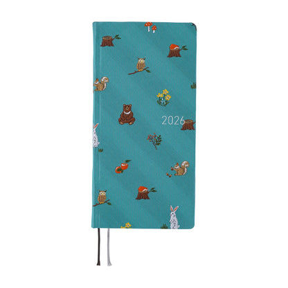 2026 Hobonichi English Weeks / Bow & Tie: In the Forest 《January Start | English》