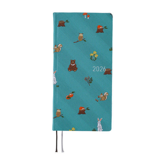 2026 Hobonichi English Weeks Mega / Bow & Tie: In the Forest《January Start | English》