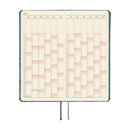 2026 Hobonichi English Weeks / Bow & Tie: In the Forest 《January Start | English》