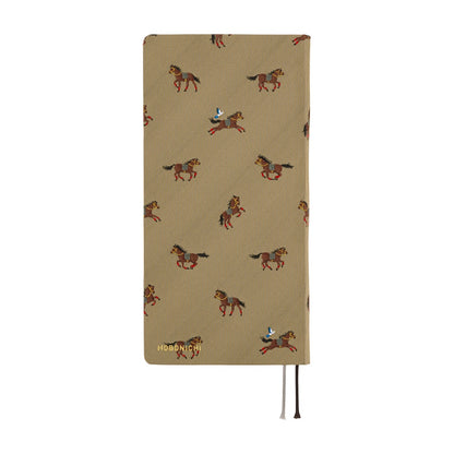 2026 Hobonichi English Weeks Mega / Bow & Tie: Galloping Horse《January Start | English》