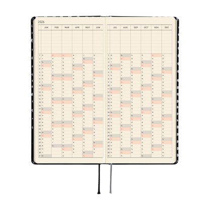 2026 Hobonichi English Weeks / Makoto Matsubayashi: Dot《January Start | English》