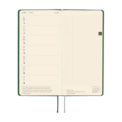 2026 Hobonichi English Weeks / iyo okumi: A Story About Me《January Start | English》
