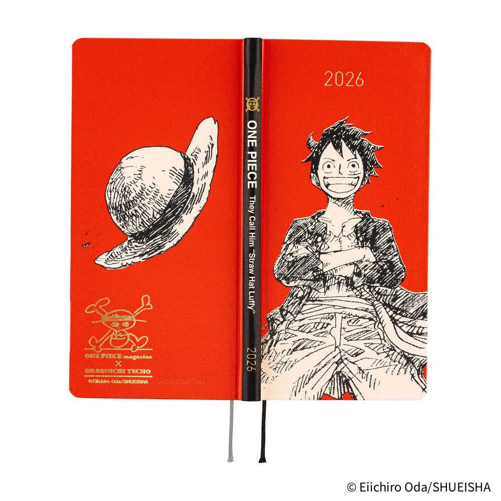 ONE PIECE magazine: Straw Hat Luffy / Red《January Start | English》