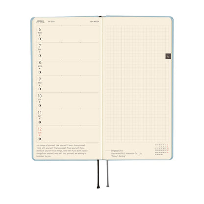 2026 Hobonichi English Weeks / Paper Series: Sky《January Start | English》