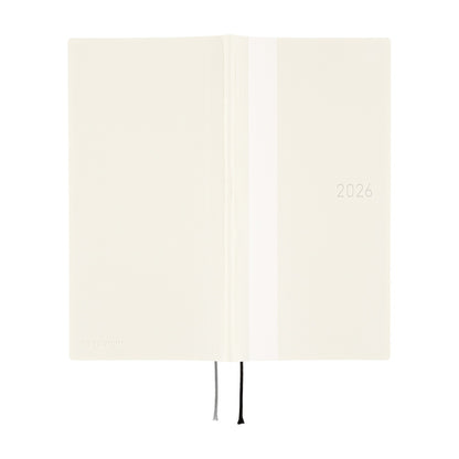 2026 Hobonichi English Weeks / White Line: Ivory《January Start | English》