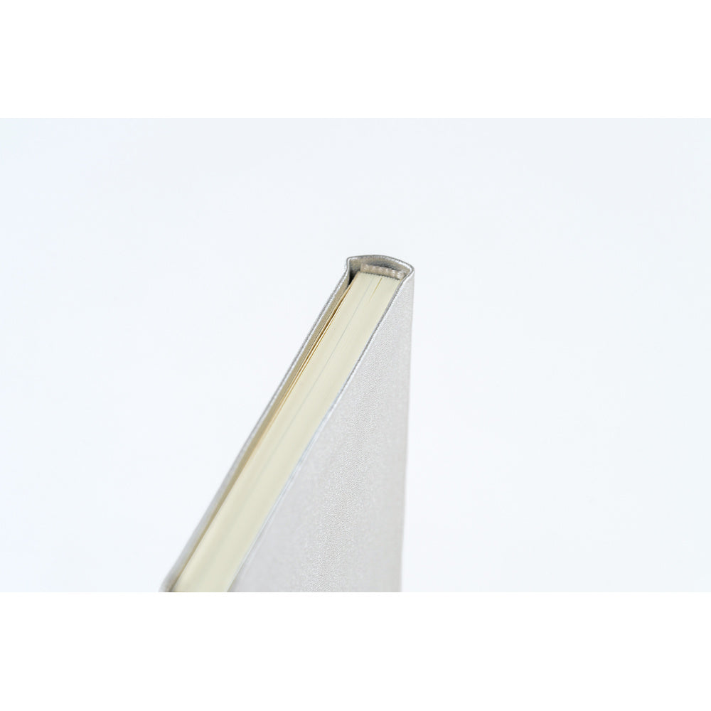 2027 Hobonichi Weeks Leather: Noble Silver《ENG/Tall & Slim/Jan start》