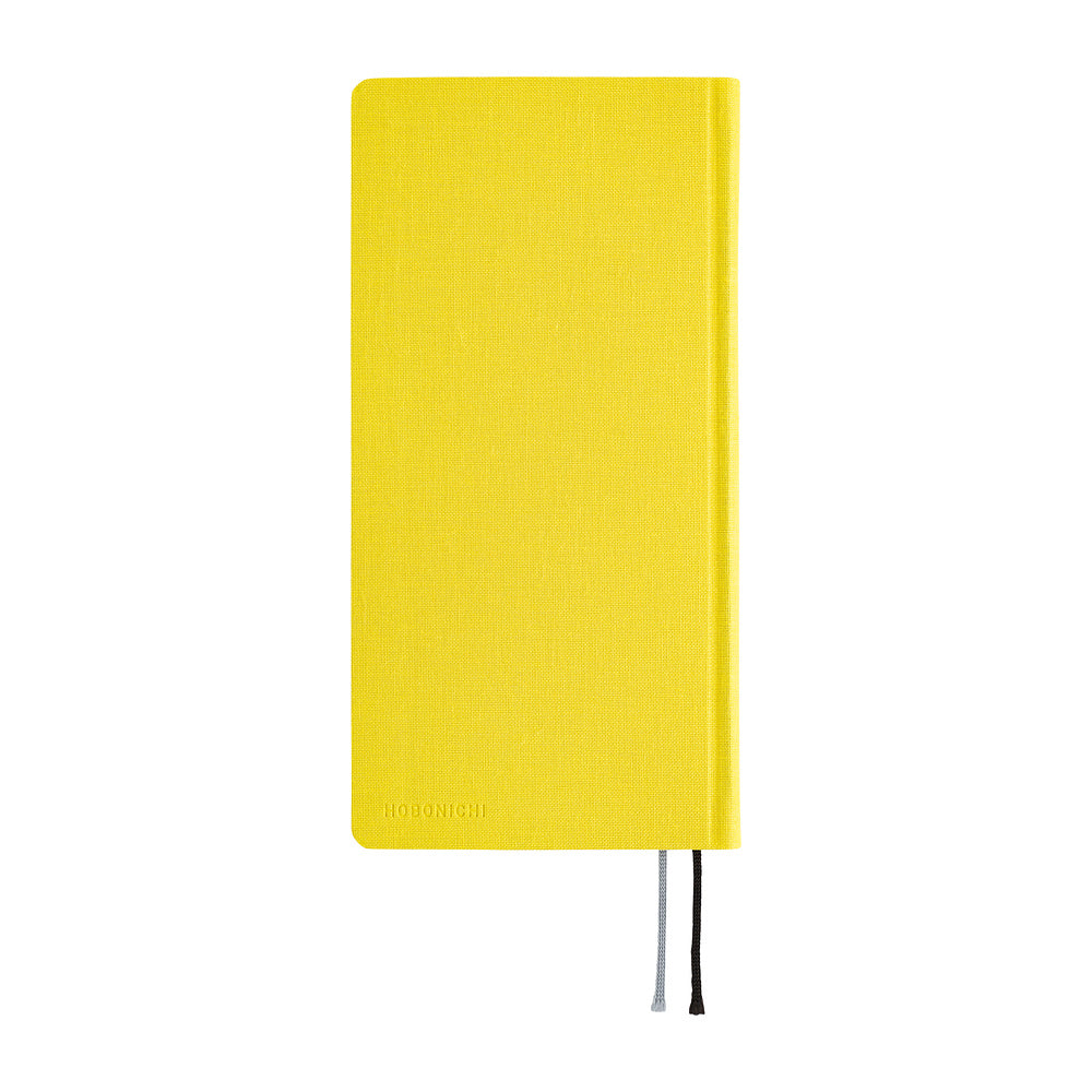 2027 Hobonichi Weeks Colors: Canaria Yellow《ENG/Tall & Slim/Jan start》