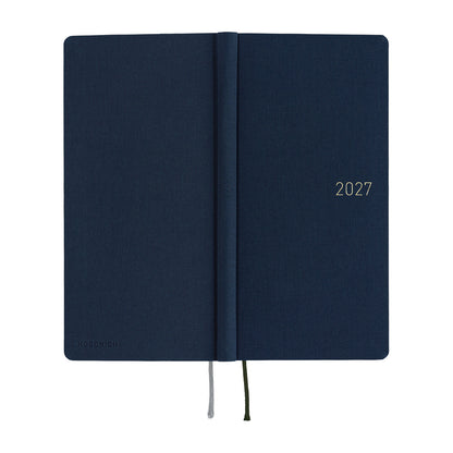 2027 Hobonichi Weeks Colors: Midnight Blue《ENG/Tall & Slim/Jan start》